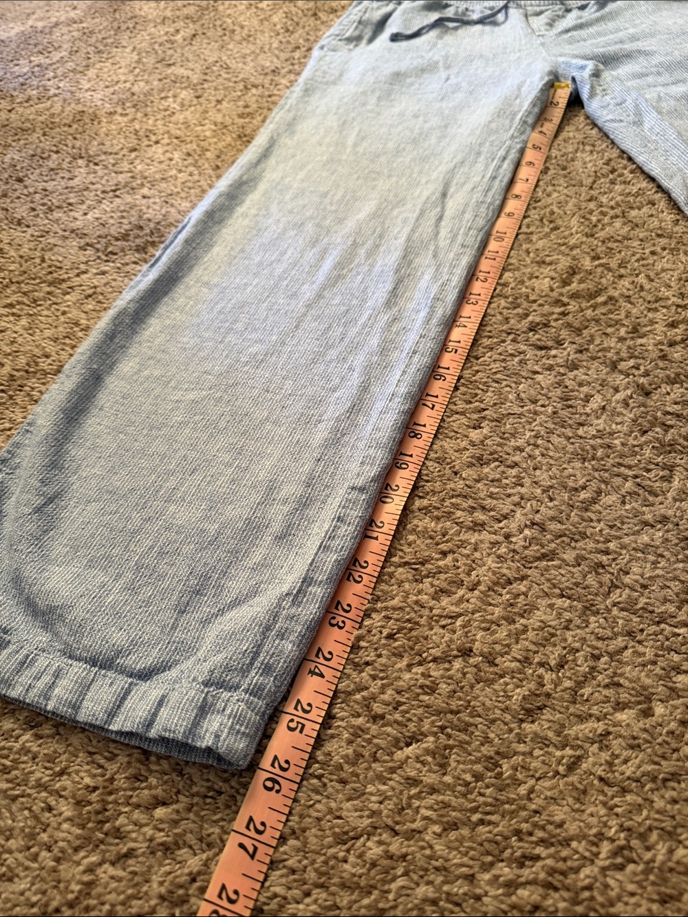 Old Navy Linen Blend pants size M - Picture 6 of 8